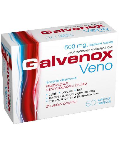 zdjęcie produktu Galvenox Veno 500mg 60 kapsułek