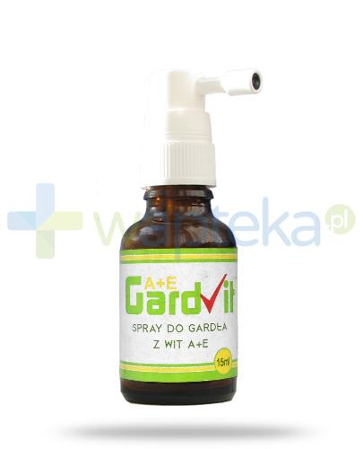 podgląd produktu GardVit A+E spray do gardła 15 ml