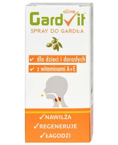 podgląd produktu GardVit Olive A+E spray do gardła 15 ml