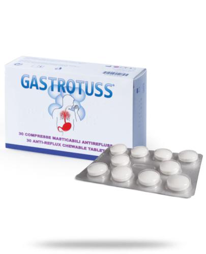 zdjęcie produktu Gastrotuss tabletki przeciwrefluksowe do żucia 30 sztuk