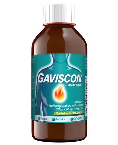 podgląd produktu Gaviscon o smaku mięty 300 ml