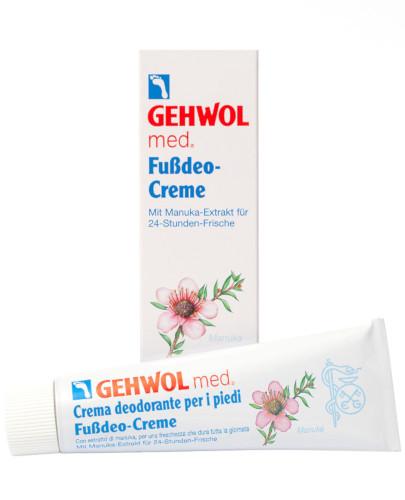 podgląd produktu Gehwol Med intensywny krem silnie odświeżający do stóp 75 ml
