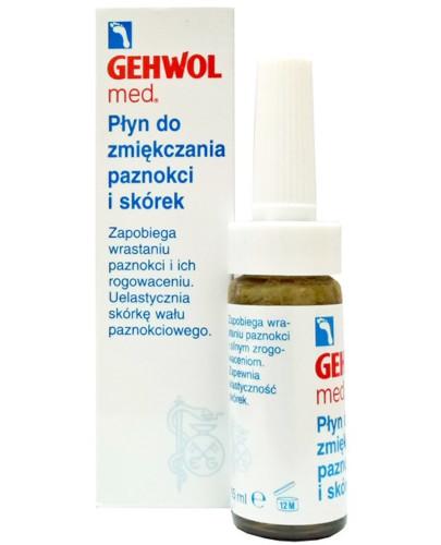 podgląd produktu Gehwol Med płyn do zmiękczania paznokci i skórek 15 ml