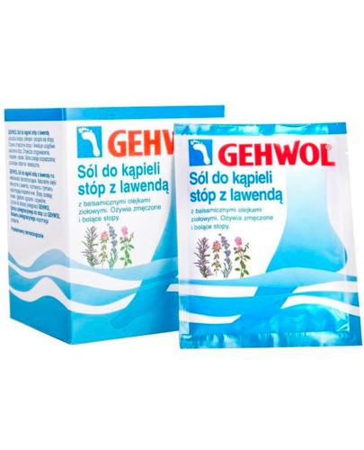 podgląd produktu Gehwol sól do kąpieli stóp z balsamicznymi olejkami ziołowymi 10 x 20 g