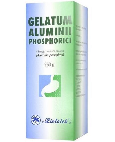 podgląd produktu Gelatum Aluminii Phosphorici 45mg/g Zawiesina 250 g Ziołolek