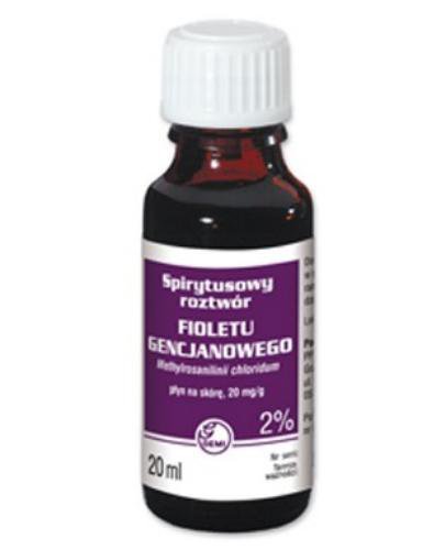 podgląd produktu Gemi Fiolet 2% roztwór spirytusowy 20 ml