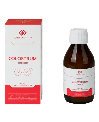 podgląd produktu Colostrum Junior Genactiv zawiesina 150 ml [Colostrum Colostrigen]
