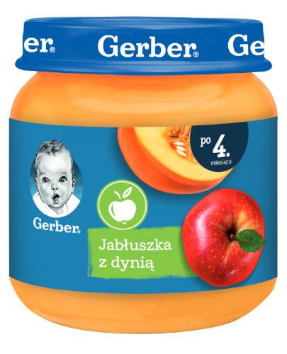zdjęcie produktu Nestlé Gerber Jabłuszka z dynią po 4 miesiącu 125 g