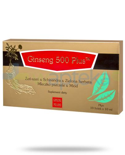 zdjęcie produktu Ginseng 500 Plus płyn 10x 10 ml