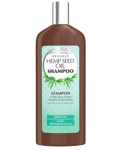 podgląd produktu GlySkinCare Hemp Seed Oil szampon z organicznym olejem konopnym 250 ml