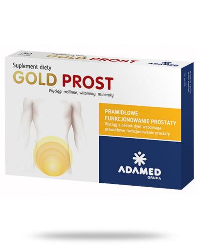 podgląd produktu Gold Prost wyciąg z pestek dyni 30 tabletek