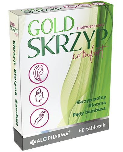 podgląd produktu Gold Skrzyp Comfort 60 tabletek ALG Pharma