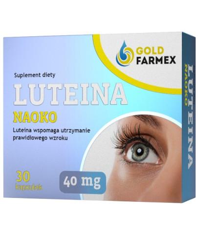 zdjęcie produktu GoldFarmex Luteina Naoko 40 mg 30 kapsułek