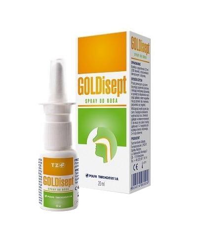 podgląd produktu Goldisept spray do nosa 20 ml