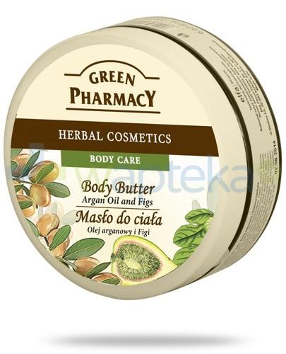 podgląd produktu Green Pharmacy masło do ciała olej arganowy figi 200 ml Elfa Pharm