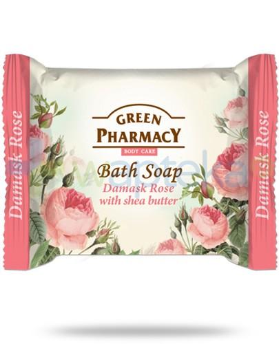 podgląd produktu Green Pharmacy mydło toaletowe róża damasceńska masło shea 100 g Elfa Pharm