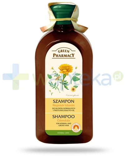 zdjęcie produktu Green Pharmacy szampon do włosów normalnych i przetłuszczających się Nagietek lekarski 350 ml Elfa Pharm