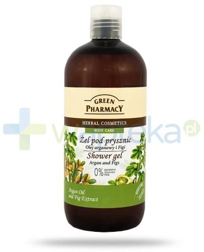 podgląd produktu Green Pharmacy Żel pod prysznic Olej arganowy i Figi 500 ml Elfa Pharm