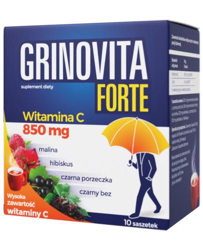 podgląd produktu Grinovita Forte proszek 10 saszetek