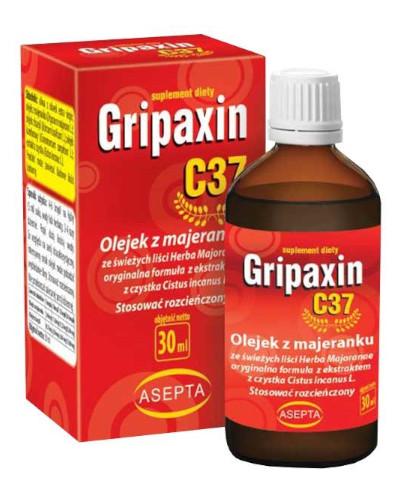 podgląd produktu Gripaxin C37 olejek z majeranku krople 30 ml