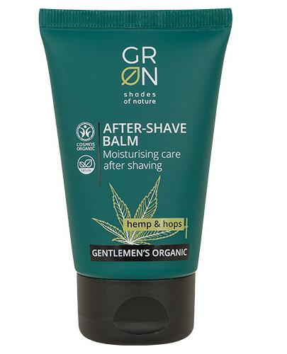 podgląd produktu GRN Gentelmen's Organic Nawilżający balsam po goleniu Olej Konopny & Chmiel 50 ml