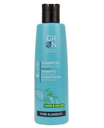 podgląd produktu GRN Przeciwłupieżowy szampon do włosów delikatnych i wrażliwej skóry głowy Pokrzywa & Sól Morska 250 ml