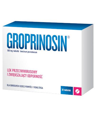 zdjęcie produktu Groprinosin 500 mg 20 tabletek