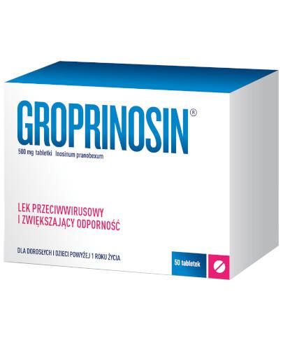zdjęcie produktu Groprinosin 500 mg 50 tabletek
