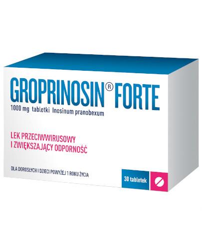 podgląd produktu Groprinosin Forte 1000 mg 30 tabletek