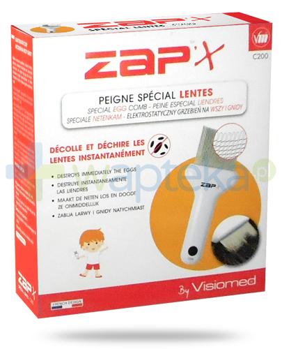 podgląd produktu ZapX C200 grzebień przeciwko wszom i gnidom 1 sztuka