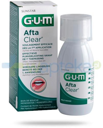 podgląd produktu GUM Afta Clear płyn do płukania 120 ml
