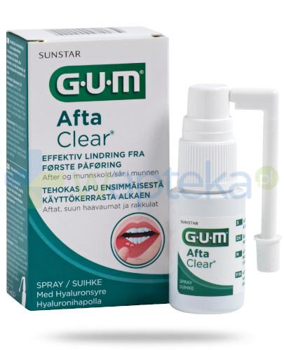 podgląd produktu GUM Afta Clear spray 15 ml