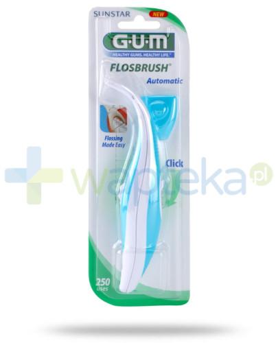 podgląd produktu Gum Flosbrush Automatic Automatyczny uchwyt z nicią dentystyczna 1 sztuka