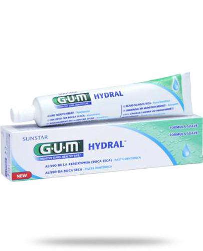 podgląd produktu GUM Hydral pasta do zębów nawilżająca 75 ml
