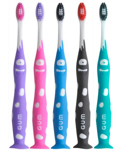podgląd produktu GUM Junior Soft szczoteczka do zębów dla dzieci 6-9 1 sztuka