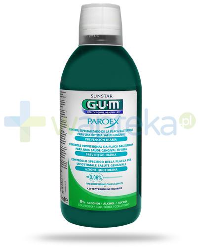 zdjęcie produktu GUM Paroex 0,06% CHX płyn do płukania jamy ustnej 500 ml