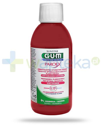 zdjęcie produktu GUM Paroex 0,12% CHX płyn do płukania jamy ustnej 300 ml