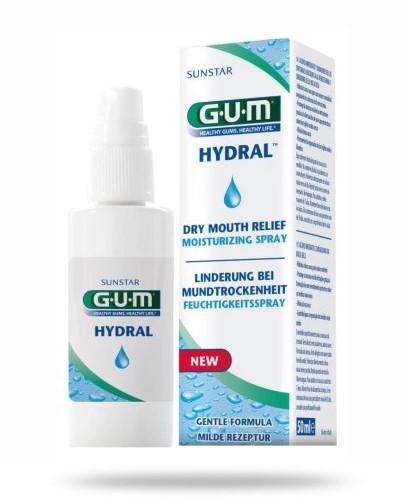 podgląd produktu GUM Sunstar Hydral spray na suchość w jamie ustnej 50 ml