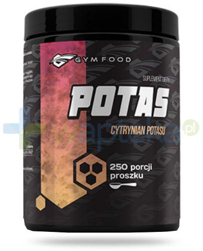podgląd produktu Gym Food Potas cytrynian potasu proszek 662,5 g