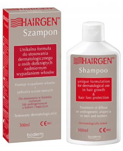 podgląd produktu Hairgen szampon hamujący wypadanie włosów 300 ml
