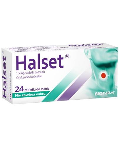 zdjęcie produktu Halset 1,5 mg 24 tabletki do ssania