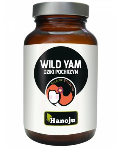 podgląd produktu Hanoju Wild Yam (Dziki Pochrzyn) 500 mg 90 kapułek