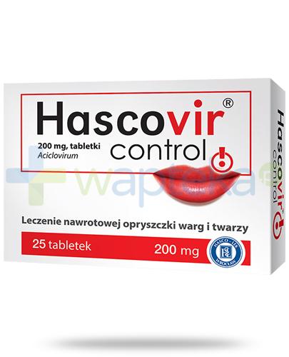 zdjęcie produktu Hascovir Control 200mg 25 tabletek