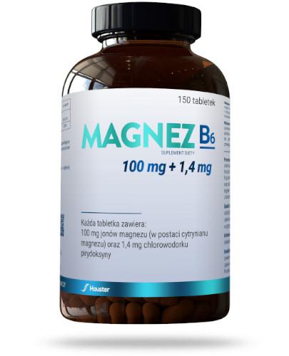 podgląd produktu Hauster Magnez B6 150 tabletek
