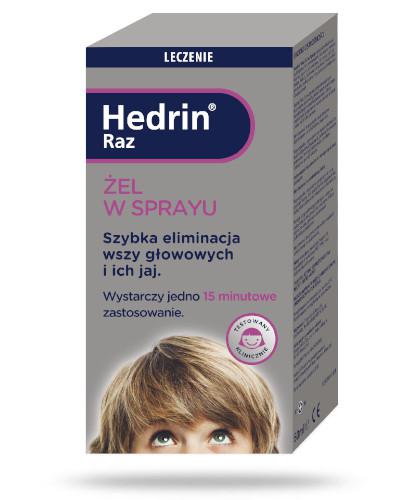 podgląd produktu Hedrin Raz żel, spray 60 ml