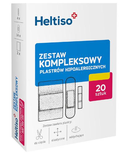 podgląd produktu Heltiso plastry hipoalergiczne zestaw kompleksowy 20 sztuk