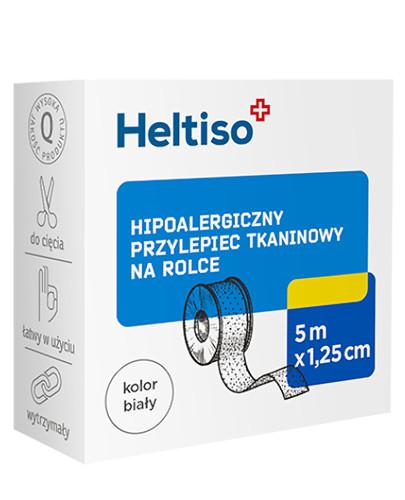 podgląd produktu Heltiso przylepiec tkaninowy 5m x 1,25cm 1 sztuka