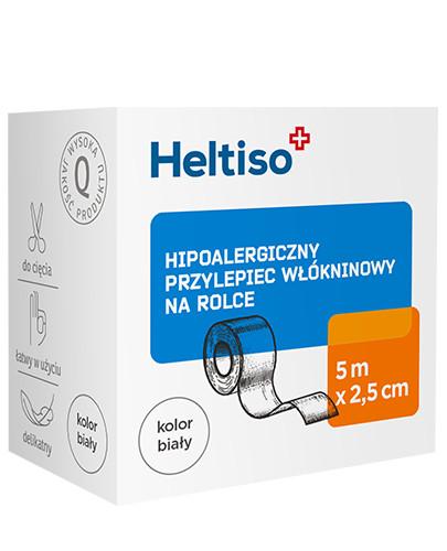 podgląd produktu Heltiso przylepiec włókninowy 5m x 2,5cm 1 sztuka