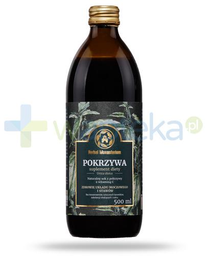 zdjęcie produktu Herbal Monasterium Pokrzywa naturalny sok z pokrzywy z witaminą C 500 ml