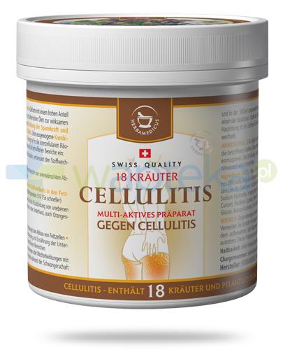 podgląd produktu Herbamedicus Cellulitis 4-stopniowy preparat w formie żelu 500 ml